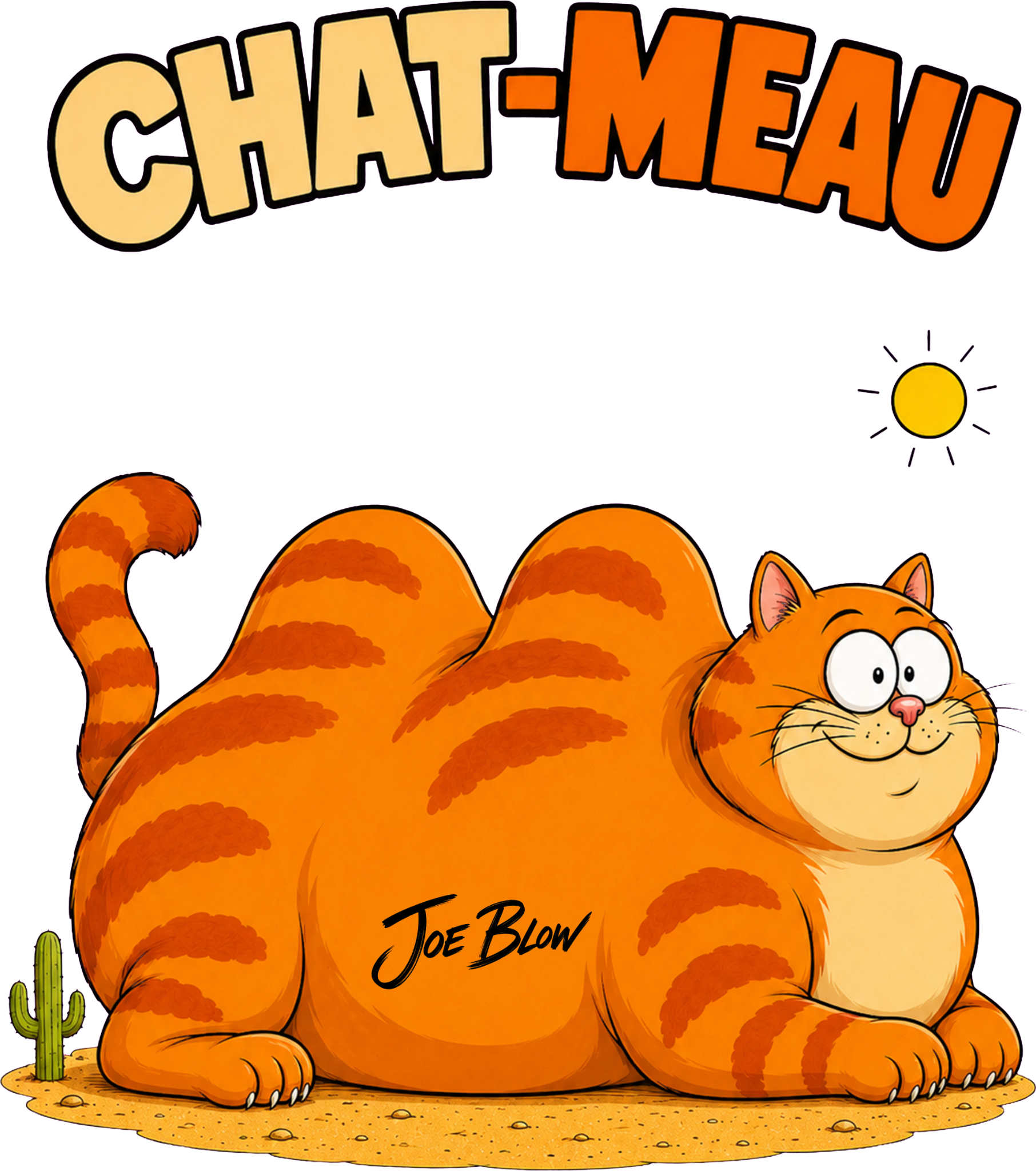 Impression Chat-meau sur t-shirt